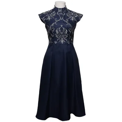 Robe de cocktail (Bleu) de Chi Chi London Élasthane, Polyester
