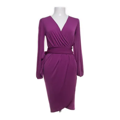 Wrap dress (Purple) from Fashion Nova Elastane, Polyester