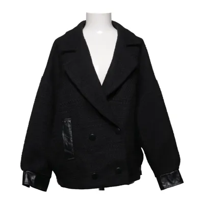 Sømandsjakke (Sort) fra Meotine Bomuld, Elastan, Polyester