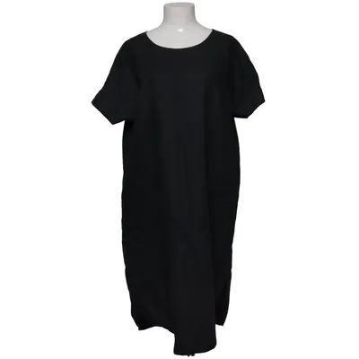 Kjole (Sort) fra Cotonel Linned, Viscose