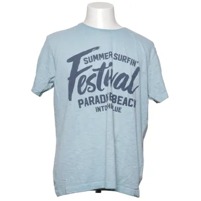 T-shirt (Bleu) de Identic Coton, Polyester