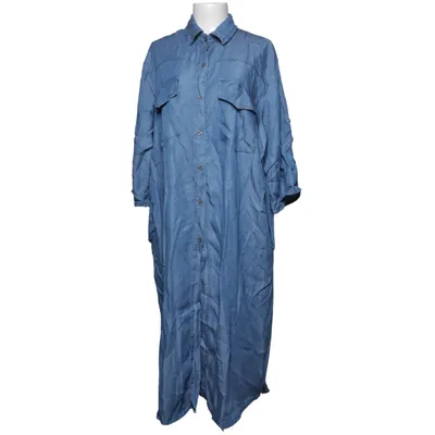 Robe chemise (Bleu) de Mix By Lyocell