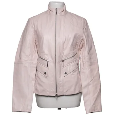 Läderjacka (Rosa) från TCM Bomull, Skinn, Polyester