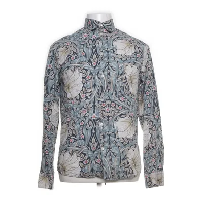 Skjorte (Blå, Flerfarvet) fra Morris & Co x H&M Bomuld, Lyocell