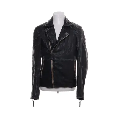 Bikerjakke (Sort) fra Gipsy Bomuld, Polyester, Læder