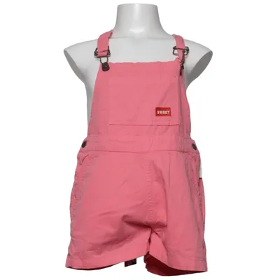 Dungaree shorts (Pink) from Tinycottons Cotton