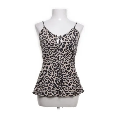 Crop top (Beige, Zwart) van Reserved Viscose