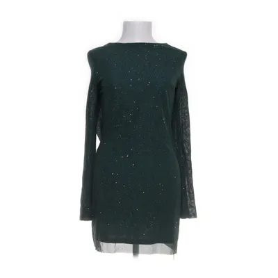 Cocktailjurk (Groen, Meerkleurig) Elastaan, Metallvezel, Polyester