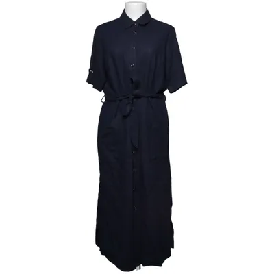 Blousejurk (Blauw) van Signature Linnen, Viscose