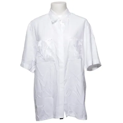 Kortärmad skjorta (Vit) från Tru Polyester, Viskos