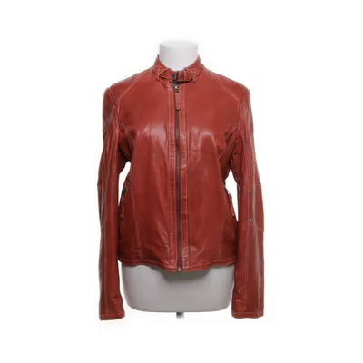 Læderjakke (Rød) fra Gipsy Polyester, Læder