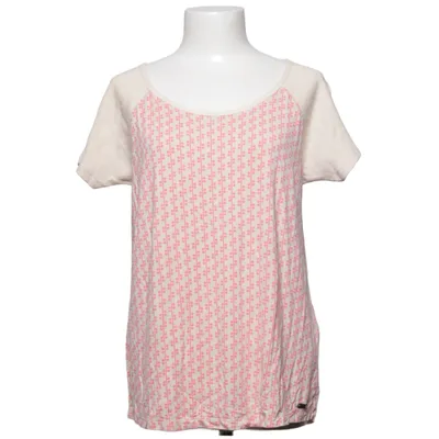 Top (Beige, Red) from Moxy Copenhagen Cotton, Elastane, Viscose