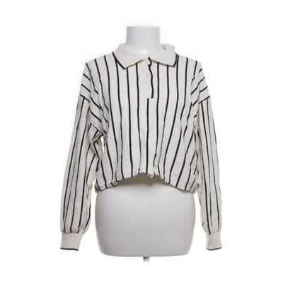 Rugby shirt (Zwart, Wit) van Weekday Katoen, Polyamide