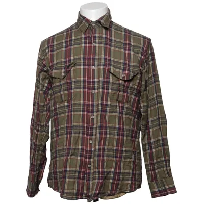 Flanellskjorta (Grön, Röd, Brun) från Chevalier Bomull, Polyester