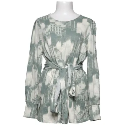 Tunic (Gray, White) from Dobber Cotton, Linen