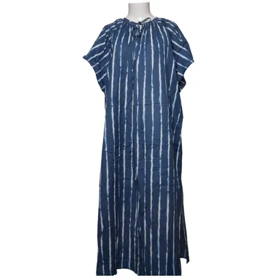 Maxi dress (Blue, White) from H&M Cotton