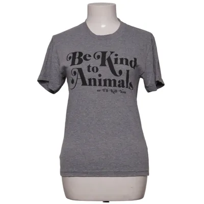 T-shirt (Gray) from Next Level Apparel Cotton, Polyester, Viscose