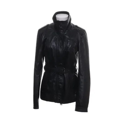 Läderjacka (Svart) från Vero Moda Jeans Skinn, Polyester