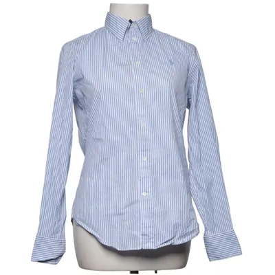 Shirt (Blauw, Wit) van Polo Ralph Lauren Katoen, Elastaan, Polyamide