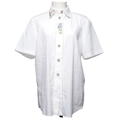 Kortärmad skjorta (Vit) från Schmeinck Bomull, Polyester