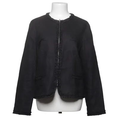 Jacke (Schwarz) von Best Connections Acetat, Leinen