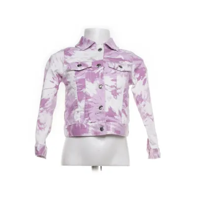 Denimjakke (Flerfarvet, Lilla) fra H&M Elastan, Bomuld, Polyester