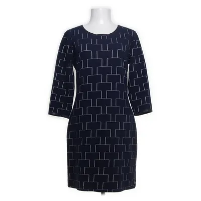 Klänning (Blå, Vit) från Angelle Milan Elastan, Polyester, Viskos