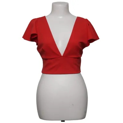 Crop top (Frill Sleeve Tops) from NLY One Elastane, Polyester