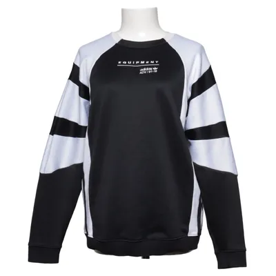 Sweatshirt (Sort, Hvid) fra Adidas Equipment Polyester