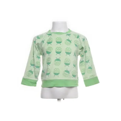 Collegetröja (Grön, Flerfärgad) från Duns Ekologisk bomull, Polyester