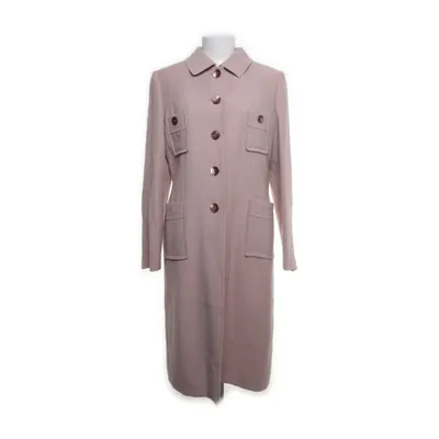Coat (Pink) from Tintoretto Polyester, Wool, Viscose