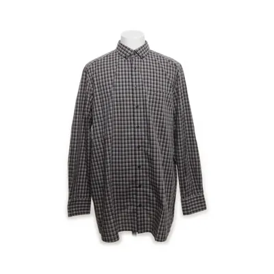 Buttondown-skjorta (Beige, Grå) från Olymp Bomull