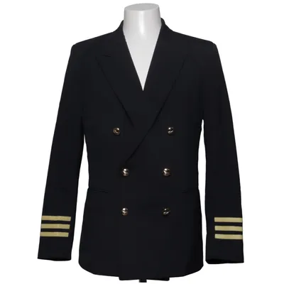 Blazer (Black) from Donati Elastane, Wool