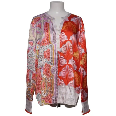 Blouse (Rouge, Orange, Multicolore) de Herzen´s Angelegenheit Élasthane, Soie
