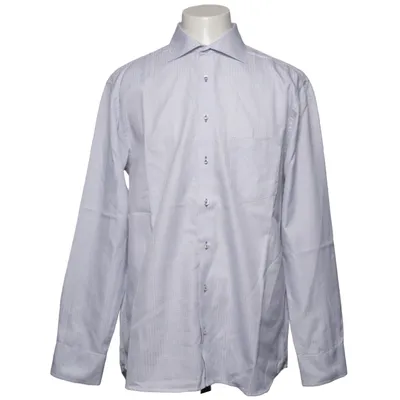Chemise (Blanc, Bleu) de Oscar of Sweden Coton