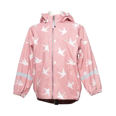 Rain jacket (Pink, White) from Kuling Trend Polyester, Polyurethane