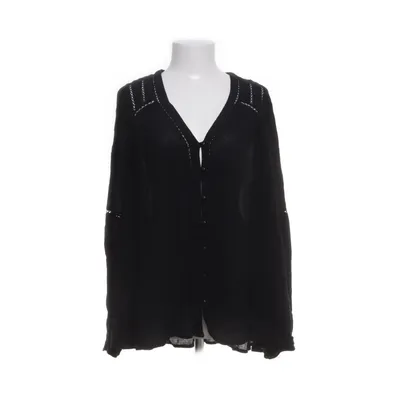 Blus (Svart) från KappAhl Viskos, Bomull
