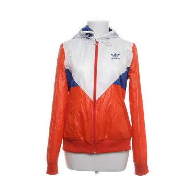 Trainingsjack (Wit, Rood, Blauw) van Adidas Polyester