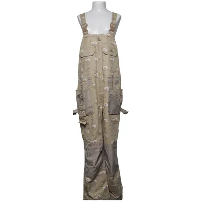 Hängselbyxor (Beige, Flerfärgad) från Garden Girl Bomull, Polyester