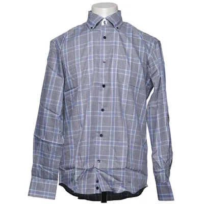 Shirt (Blauw, Wit) van Vannucci Katoen
