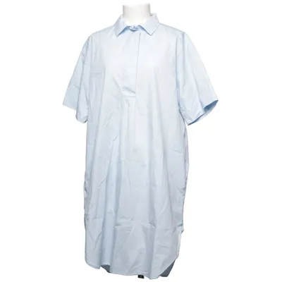 Skjortklänning (Blå) från Basic Apparel Ekologisk bomull