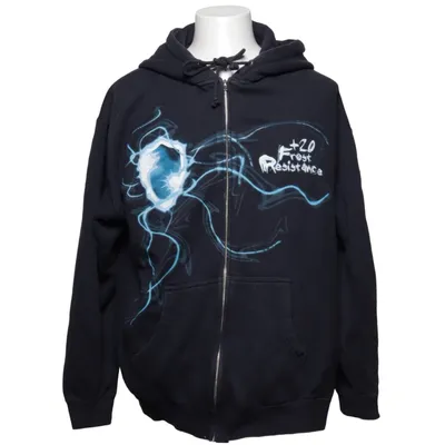 Capuchon sweater (Zwart, Blauw) van Jinx Katoen, Polyester