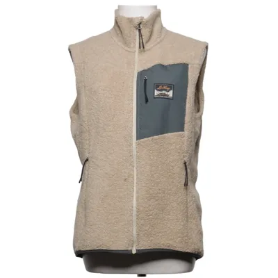 Outer vest (Beige) from Lundhags Merino wool, Polyamide, Recycled polyester