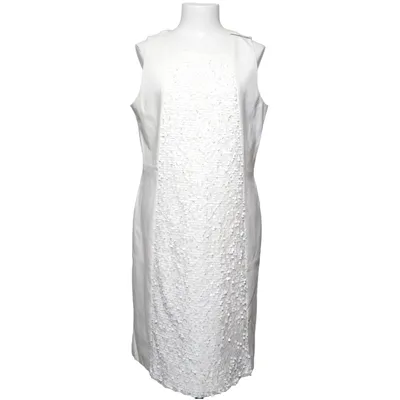 Jurk (Wit) van Gigue Elastaan, Polyamide, Polyester, Viscose