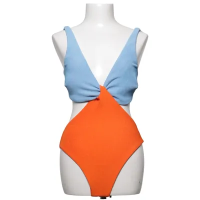 Maillot de bain une pièce (Bleu, Orange) de Vero Moda Élasthane, Polyester