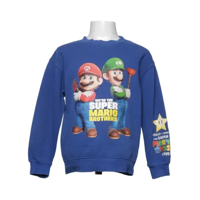 Collegetröja (Blå, Flerfärgad) från H&M Bomull, Polyester