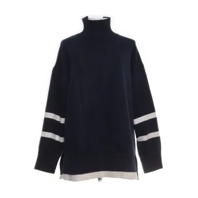 Polotröja (Blå, Vit) från H&M Polyester, Akryl, Ull