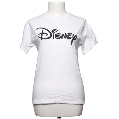 T-shirt (Weiß, Schwarz) von Pull & Bear Disney Baumwolle