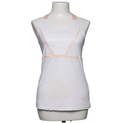 Sport tanktop (Wit, Roze) van Kari Traa Elastaan, Polyamide, Polyester