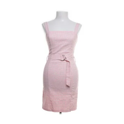 Jurk (Roze, Wit) van FB Sister Elastaan, Polyamide, Polyester, Viscose